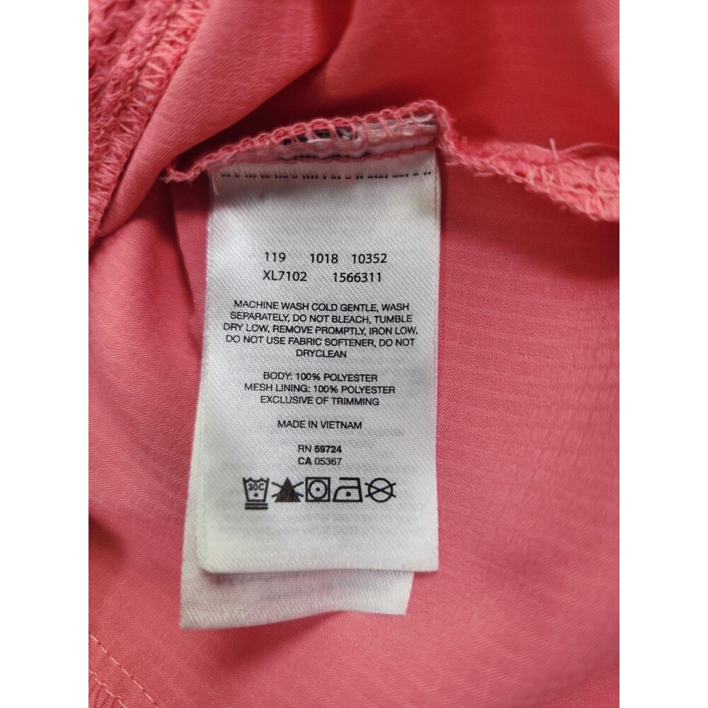 Columbia PFG Womens Large Coral Pink Short Sleeve Shirt Omni-Shade Vented - Picture 5 of 12